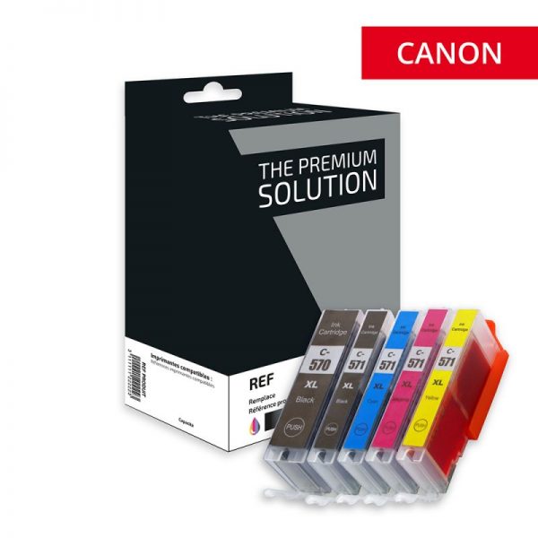 CANON PGI 570/CLI 571 XL Pack(x5) Premium